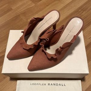 Loeffler Randall Dusty Rose Mules